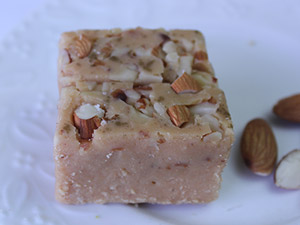 Almond Barfi